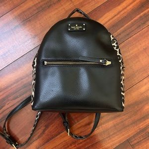 Kate Spade cheetah print backpack. Barley used